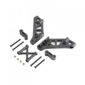 [TLR Racing] L/R Wing Mount, Brace, Spacer: 5IVE B