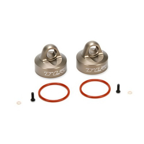 �˾���ũ TLR353003 [TLR Racing] Bleeder Shock Caps, Al (2): 5T, MINI WRC  �ɼ�