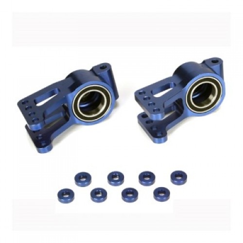 [�˾���ũ] LOSB2094 [TEAM LOSI] Alum Rear Hub Setw/BB(2),Blue:5IVE-T, MINI WRC