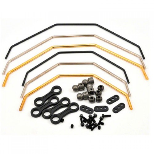 �˾���ũ LOSB2562 [TEAM LOSI] Team Losi Front, Rear Sway Bar Set w/Hardware (6) 5IVE-T,MINI WRC