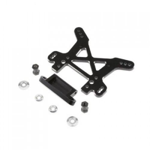 �˾���ũ LOS354004 [TEAM LOSI] Shock Tower, Front, Black, Aluminum: DBXL, MTXL
