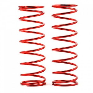 [TEAM LOSI] Team Losi Front Shock Spring Set (Red - 12.9lb) (2)