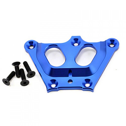 �˾���ũ LOSB2559 [TEAM LOSI] ��üǰ:TLR351001  Team Losi Aluminum Front Top Chassis Brace (Blue) 5IVE-T,MINI WRC