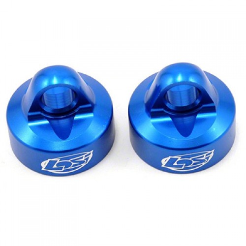 �˾���ũ LOSB2858 [TEAM LOSI] Team Losi Shock Cap Set (Blue) (2) 5IVE-T,MINI WRC