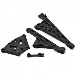 [TEAM LOSI] Team Losi Front, Rear Chassis Brace Set w/Spacer(5IVE-T)