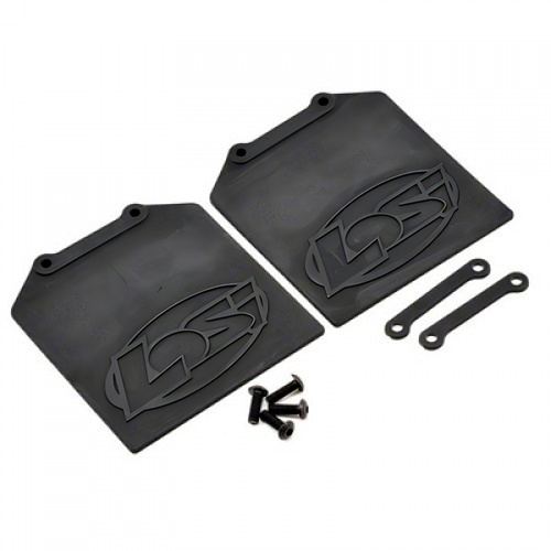�˾���ũ LOSB2581 [TEAM LOSI] Team Losi Mud Flap, Retainer Set (2) 5IVE-T