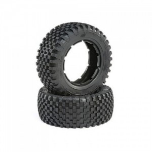 [TEAM LOSI] Tire Set, Firm (2): 5ive-T 2.0