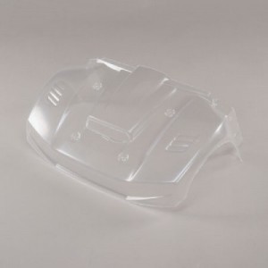 [TEAM LOSI] Front Hood section, Clear: 5ive-T 2.0