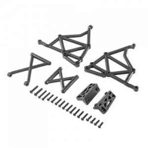 [TEAM LOSI] Wing Mount, Complete: DBXL-E