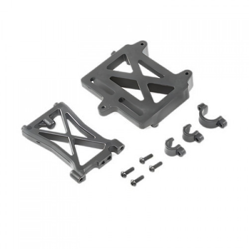 �˾���ũ LOS252060 [TEAM LOSI] ESC Mount Plate, Standoff, Clamps: DBXL-E 