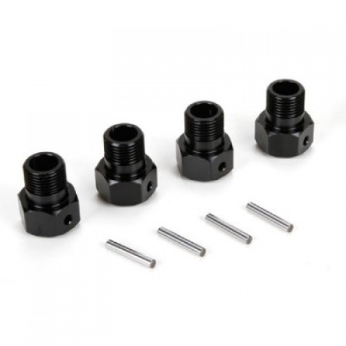 �˾���ũ LOS252050 [TEAM LOSI] Wheel Hex Black, Pin (4) (Monster Truck XL)