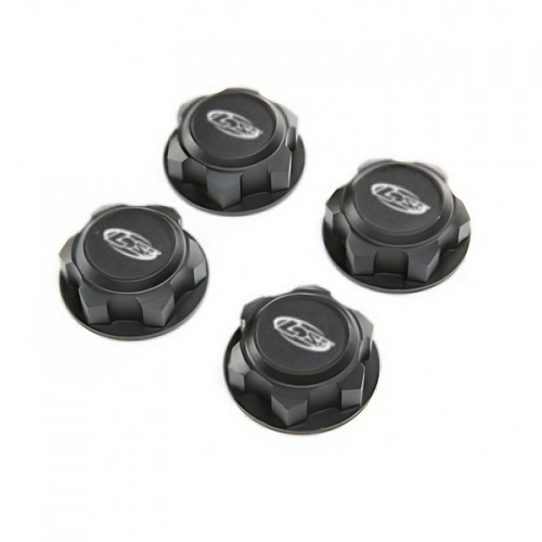 �˾���ũ LOS352009 [TEAM LOSI] Wheel Nuts, Captured Black (4): DBXL-E 2.0