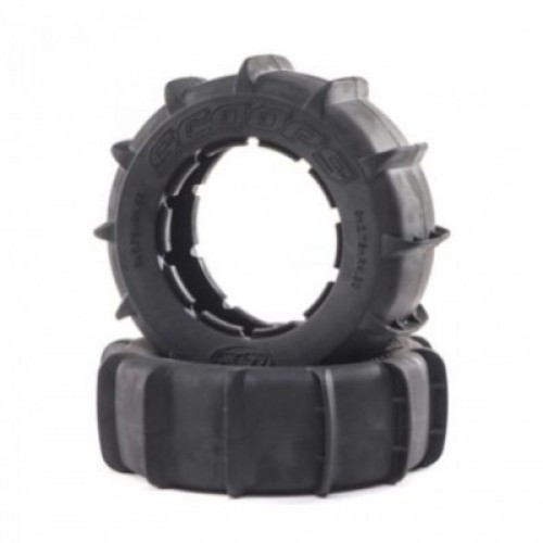 �˾���ũ LOS45034 [TEAM LOSI] Scoops Paddle Tire (2): DBXL-E 2.0