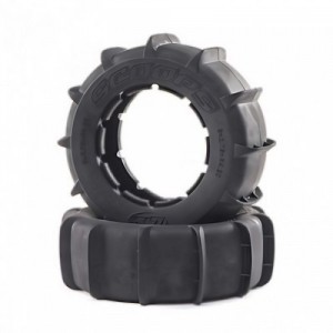 [TEAM LOSI] Scoops Paddle Tire (2): DBXL-E 2.0