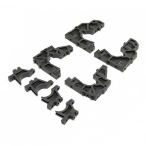 �˾���ũ LOS251102 [TEAM LOSI] Front/Rear Bulkhead Set: DBXL-E 2.0