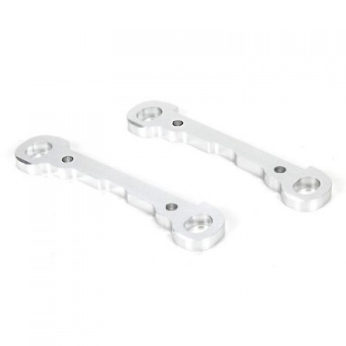 [�˾���ũ] LOS254030 [TEAM LOSI] Hinge Pin Braces, Front, Alum, Silver,  Monster Truck XL