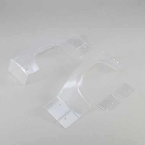 �˾���ũ LOS350004 [TEAM LOSI] L/R Rear Fender Set, Clear: Super Baja Rey