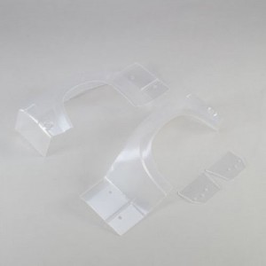 [TEAM LOSI] L/R Rear Fender Set, Clear: Super Baja Rey