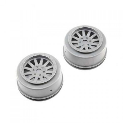 �˾���ũ LOS45020 [TEAM LOSI] Wheels, Silver (2): Super Baja Rey