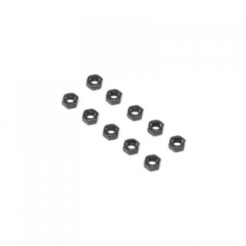 [�˾���ũ] LOS255024 [TEAM LOSI] Flat Nut, Stl, M4 (10)