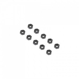 [TEAM LOSI] Flat Nut, Stl, M4 (10)