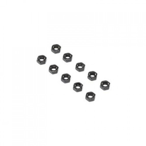 �˾���ũ LOS255024 [TEAM LOSI] Flat Nut, Stl, M4 (10)