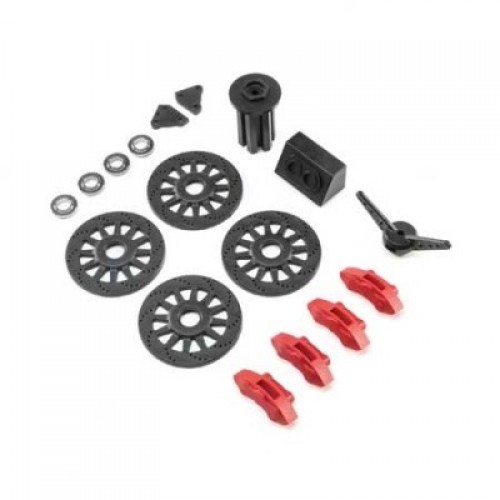 [�˾���ũ] LOS250024 [TEAM LOSI] Brake and Spare Tire Accessory Set: Super Baja Rey
