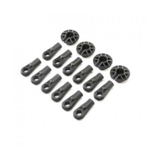 �˾���ũ LOS254034 [TEAM LOSI] Shock and Rod Ends,Spring Cups(12): Super Baja Rey