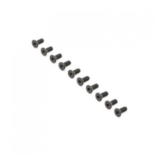 [�˾���ũ] LOS255016 [TEAM LOSI] Flat Head Screws, Stl, BO, M4 x 10mm (10)
