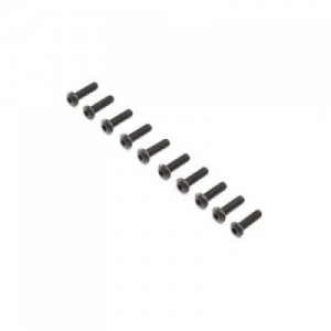 [TEAM LOSI] Button Head Screws, Stl, BO, M4 x 14mm (10)
