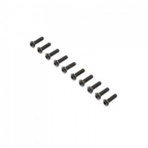 [TEAM LOSI] Button Head Screws, Stl, BO, M4 x 14mm (10)