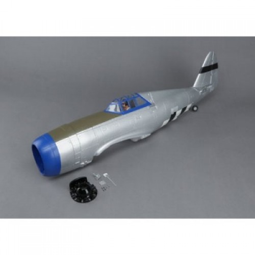 �˾���ũ EFL8451 [E-flite] Painted Fuselage w/ hatch: P-47 1.2m