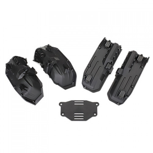 �˾���ũ AX8080 [Traxxas] AX8080 Fenders, inner (narrow), front & rear (2 each)/ rock light covers (8)/ battery plate/ 3x8 flathead screws (4)