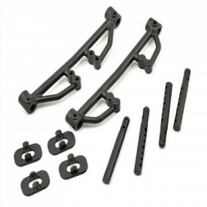 [TEAM LOSI] Losi Front/Rear Body Mount Set w/Post (TEN-RALLY/TEN-SCTE/TEN-SCTE 2.0/TEN-SCT Nitro)