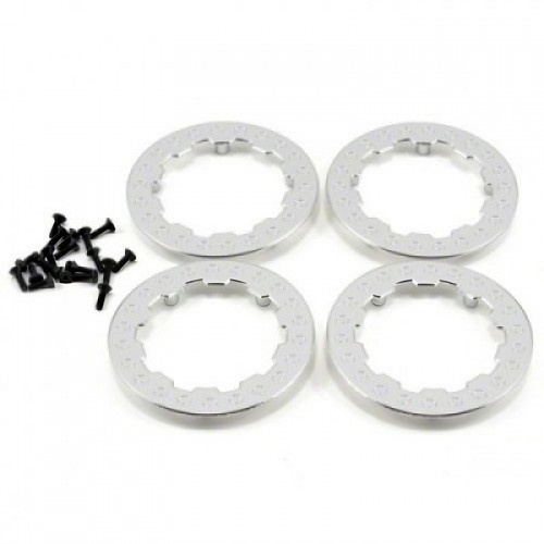 �˾���ũ LOSB7019 [TEAM LOSI] [LOSB7019] TEN-SCTE Beadlock Ring Set w/Screws (Chrome) (4)
