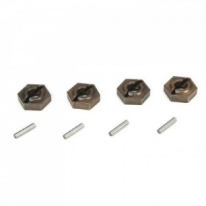 [TEAM LOSI] [LOSB3495] TEN-SCTE Wheel Hex Set w/Pins (4)