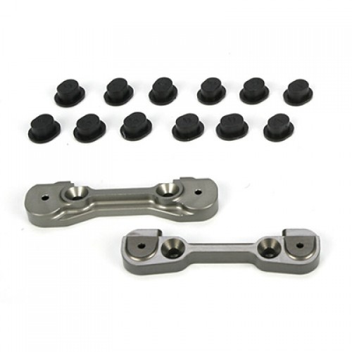 �˾���ũ LOSB4112 [TEAM LOSI] Losi Adjustable Front Hinge Pin Holder Set  [�ɼǺ�ǰ]