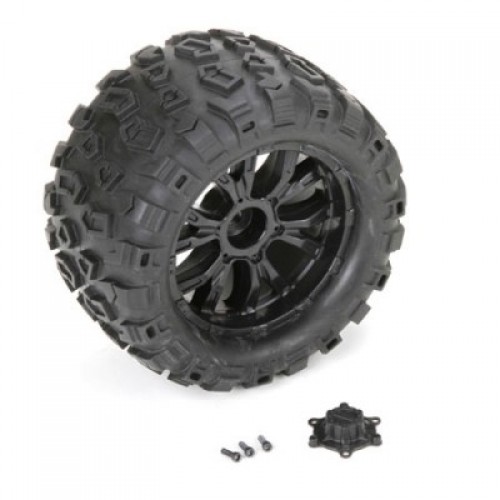 �˾���ũ LOS43010 [TEAM LOSI] Wheel and Tire Mounted (2�� ����/�ݴ��): TEN-MT ����Ÿ�̾�