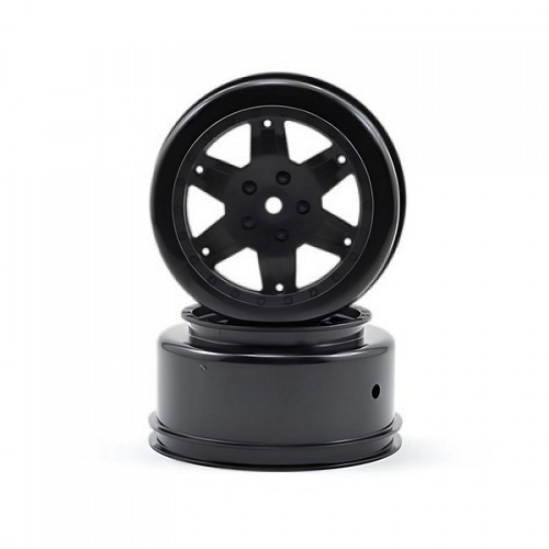 �˾���ũ TLR7011 [TLR Racing] Team Losi Racing 12mm Hex Short Course Wheels (Black) (2) (22SCT/TEN-SCTE/Ten-MT)