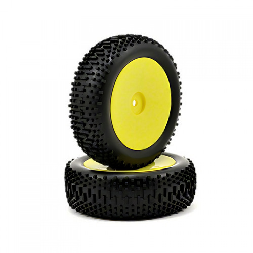 �˾���ũ LOSB1889 [TEAM LOSI] Team Losi Mini King Pin Pre-Mounted Front Tire Set (2) (Mini 8IGHT)