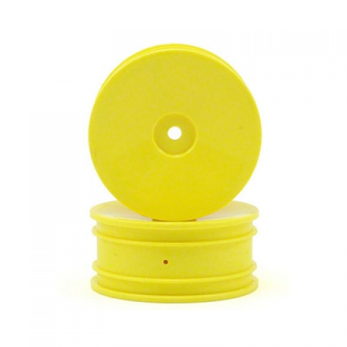 [�˾���ũ] LOSB1953 [TEAM LOSI] Team Losi Front Wheel Set (Yellow) (2) (Mini 8IGHT)