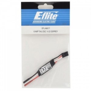 [E-FLITE(Blade)] 6 Amp Tail ESC: V-22 Osprey