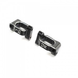 [TLR Racing] Caster Block Set 12 deg Aluminum: 22X-4