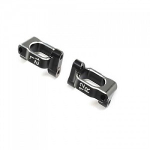 [TLR Racing] Caster Block Set 12 deg Aluminum: 22X-4