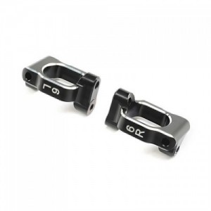 [TLR Racing] Caster Block Set 6 deg Aluminum: 22X-4