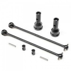 [TLR Racing] Rear CV Driveshaft Set, Deep Yoke (2): 8X,8XE