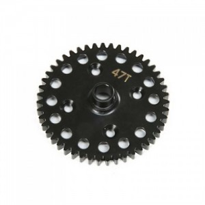 [TLR Racing] Center Diff 47T Spur Gear, Lightweight: 8X