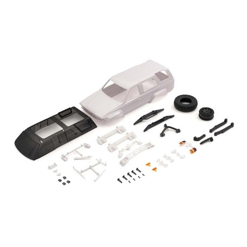 �˾���ũ KYMXN02 [KYOSHO] Toyota 4Runner White Body Set