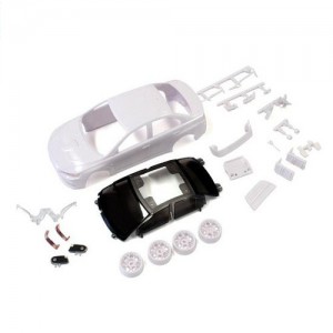[KYOSHO] LANCER EVO X White body set(w/Wheel/AWD)