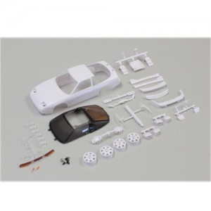 [KYOSHO] NISSAN 180SX White body set(w/Wheels)